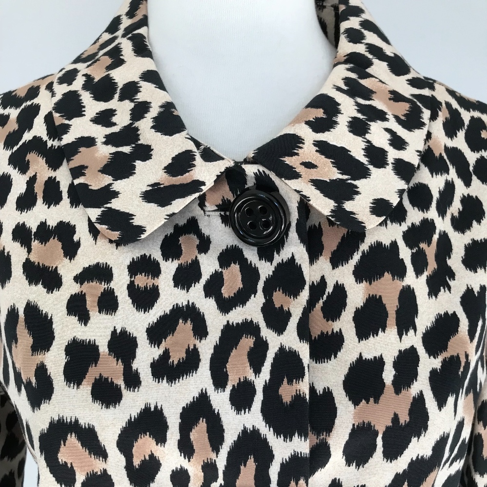 Kate Spade Franny Leopard Coat *NWT* - Picture 3 of 7